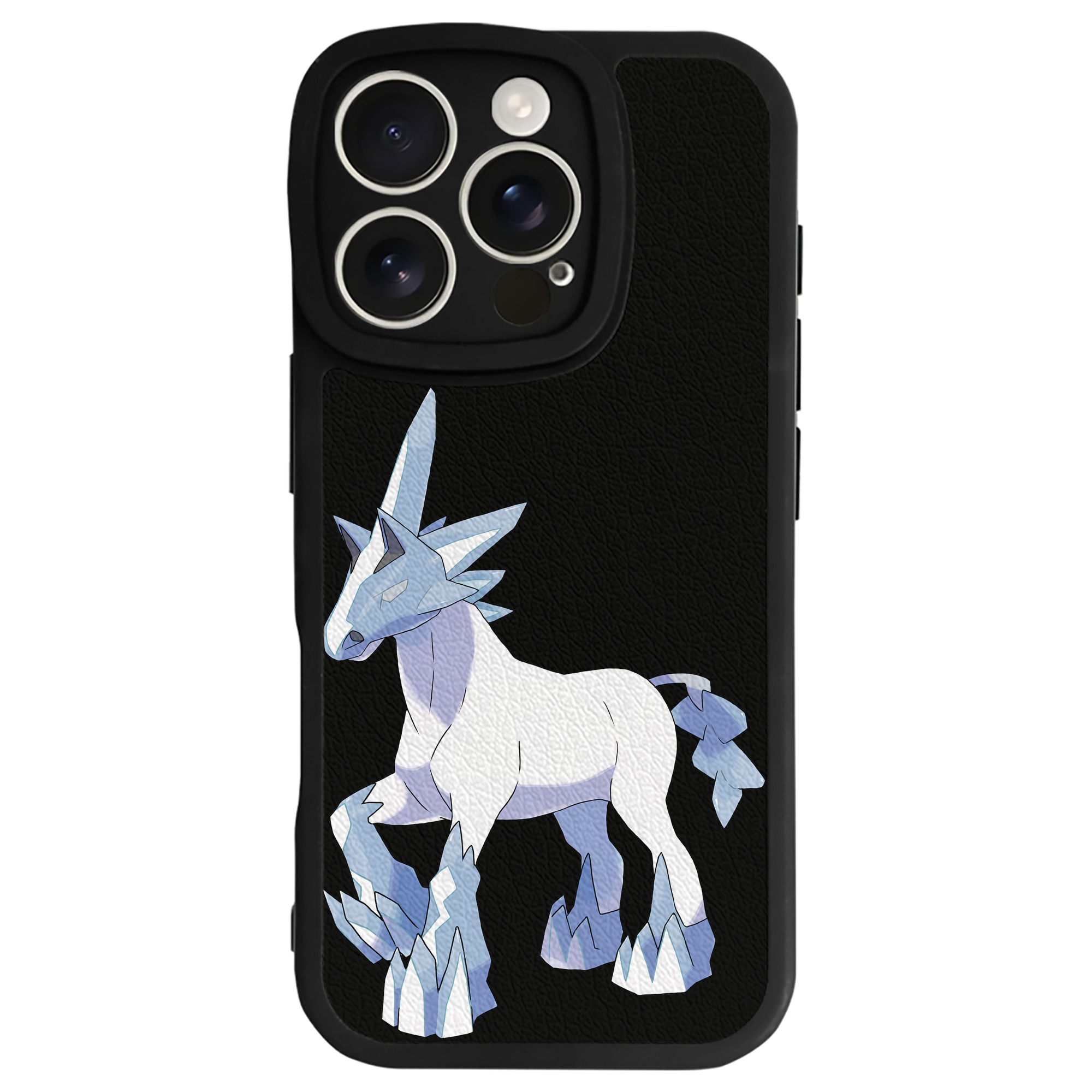 （画像用） ポケットモンスター Pokémon 【iPhone 16シリーズ対応】シリコンスマホケース（レザー調） 材質：シリコン